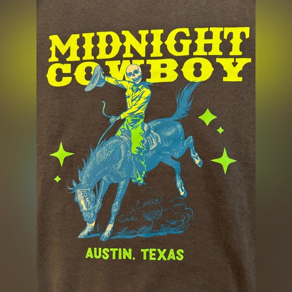 Love For Humanity Couture Ultra Fleece size M Midnight Cowboy Sweater unisex - Picture 11 of 11